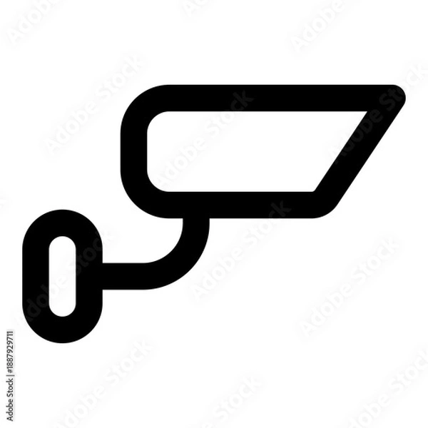 Obraz electronic device outline icon set