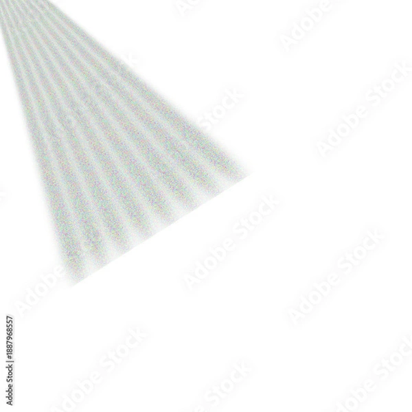 Obraz Abstract gradient triangle isolated on transparent background