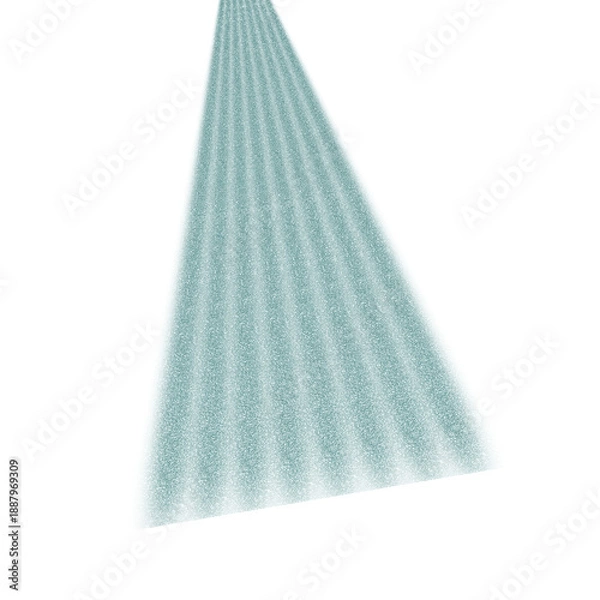 Obraz Abstract gradient triangle isolated on transparent background