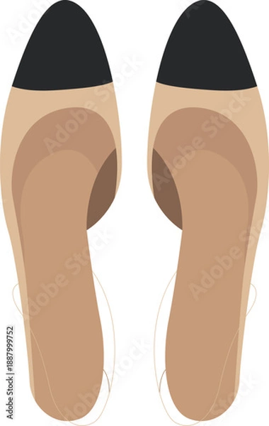 Obraz Spike Heels Vector Design