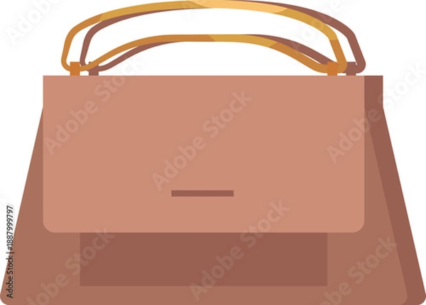 Obraz Trapezoid Bag Clipart Vector Design
