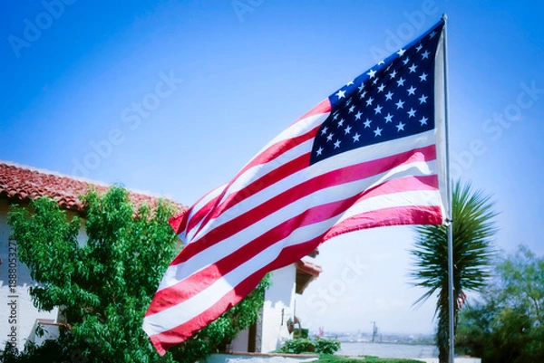 Obraz Manhattan Heights Flag