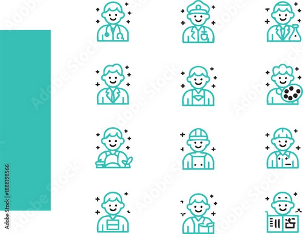 Fototapeta Task Planning and Execution Icon