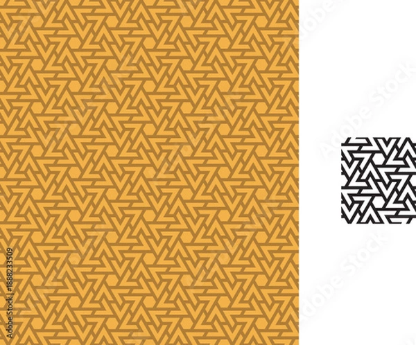 Obraz Geometric pattern designs for backgrounds and textures