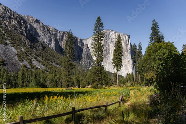 Obraz El Capitan view from the road
