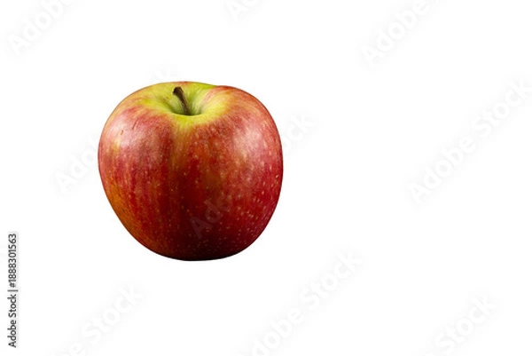 Fototapeta red apple on transparent background