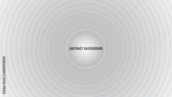 Obraz Abstract circle clean minimal pattern on background.