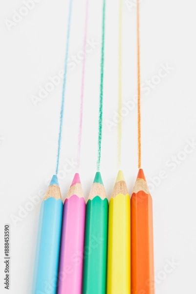 Obraz ポップな色鉛筆