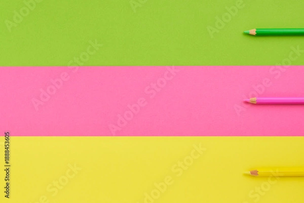Obraz ポップな色鉛筆