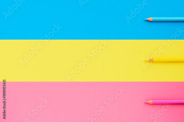Obraz ポップな色鉛筆