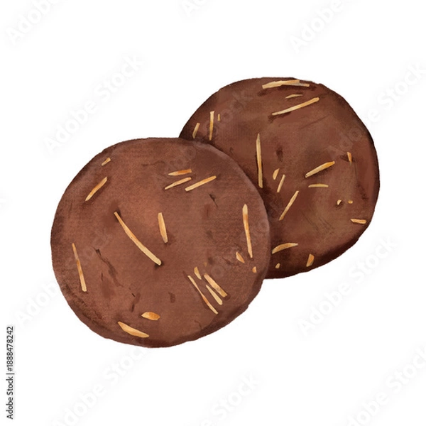 Obraz お菓子_チョコクッキー