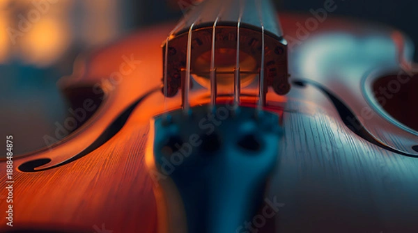 Obraz violin and bow