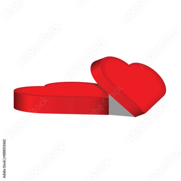 Obraz Love Gift Box 3D