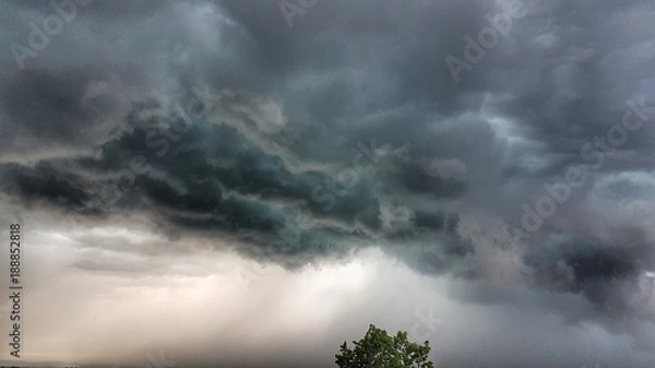 Fototapeta Nuage orageux