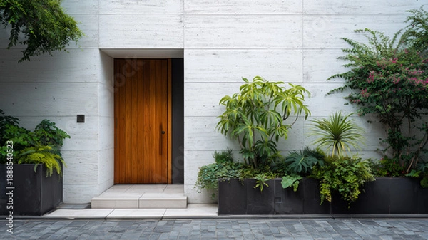 Obraz 住宅イメージ　モダンな戸建て住宅