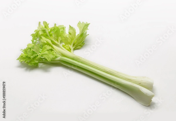 Fototapeta Celery isolated on white background