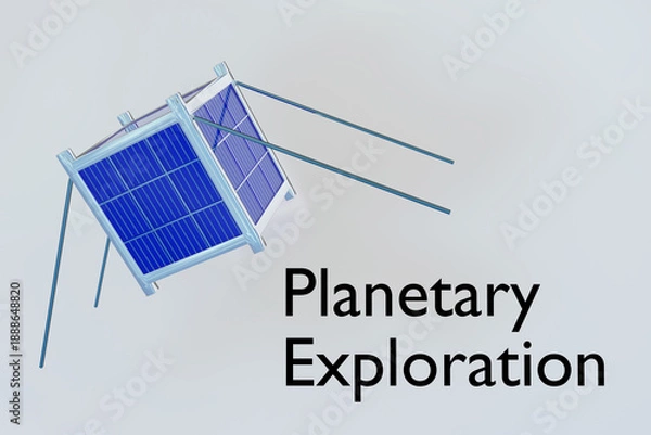 Fototapeta Planetary Exploration concept