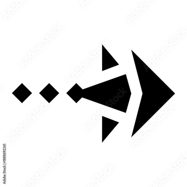 Fototapeta abstract arrow