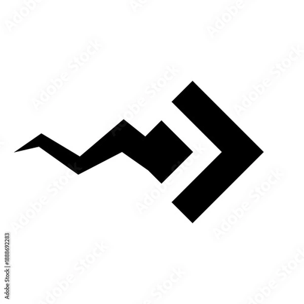 Fototapeta abstract arrow