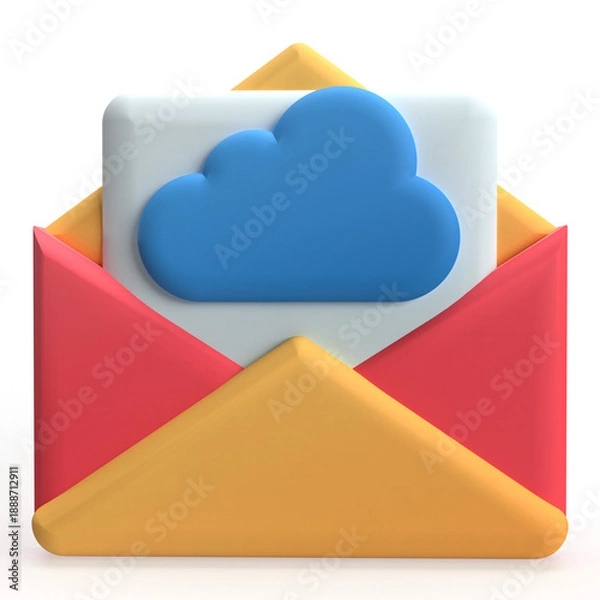 Fototapeta  Cloud Email