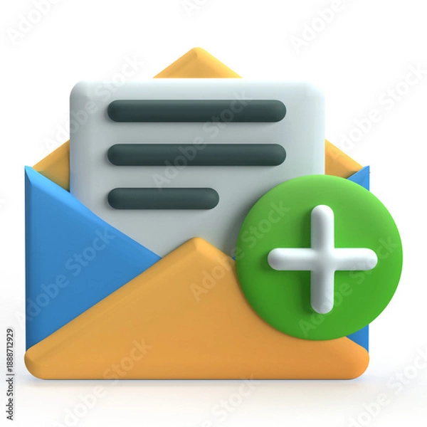 Fototapeta Add Email