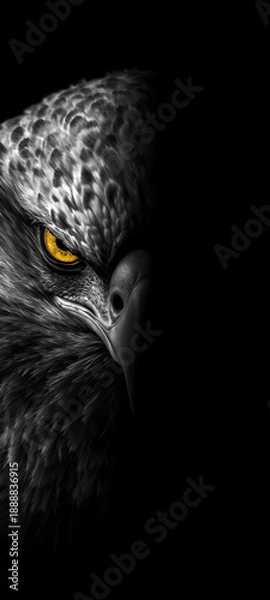 Obraz Detailed Eagle Head Portrait