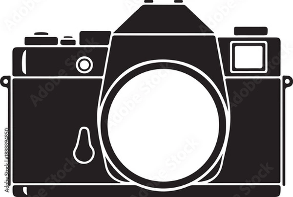 Fototapeta Camera Photography Vector Icon Bundle
