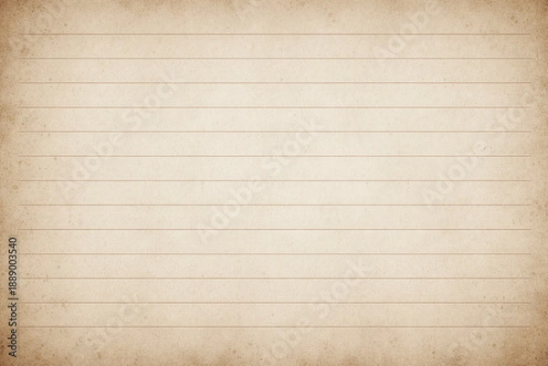 Obraz Vintage lined paper background with aged texture.