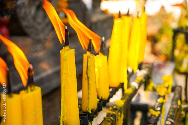 Obraz Candle in the fire