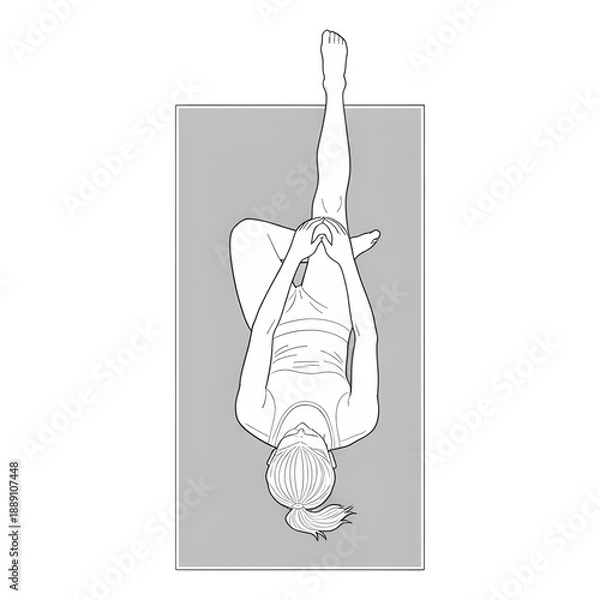 Obraz Couple Walking on Beach