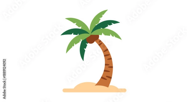Obraz tropical palm tree