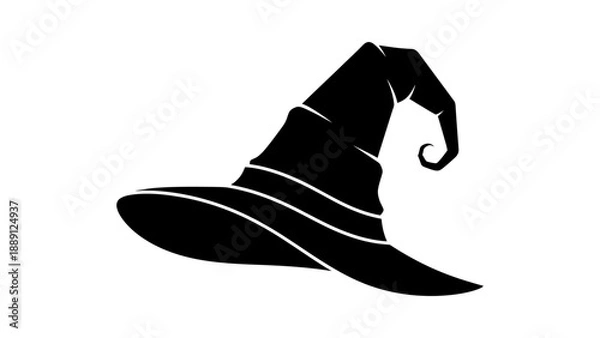 Obraz Black halloween hat