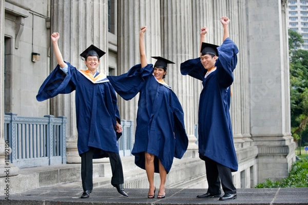 Obraz Graduates Fist Pump