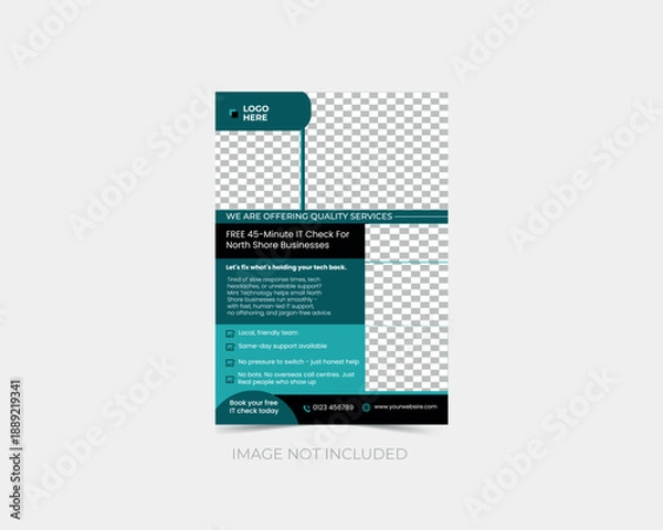 Obraz Creative Business Flyer Template