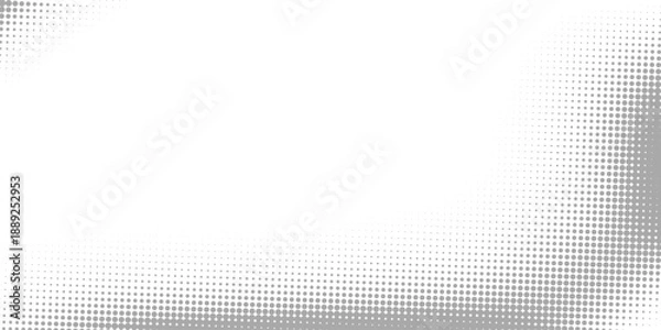 Fototapeta Dots halftone green color pattern gradient texture background. vector ilustration