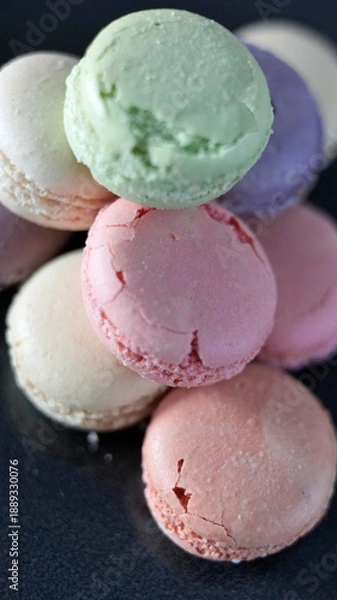 Fototapeta parfums de macarons