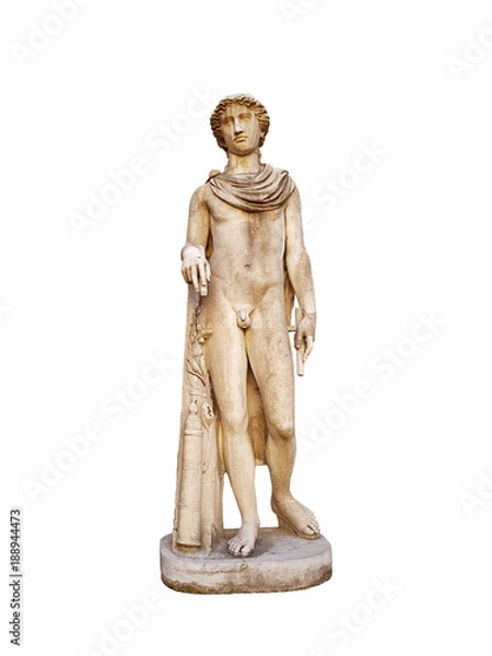 Obraz ancient statue isolated