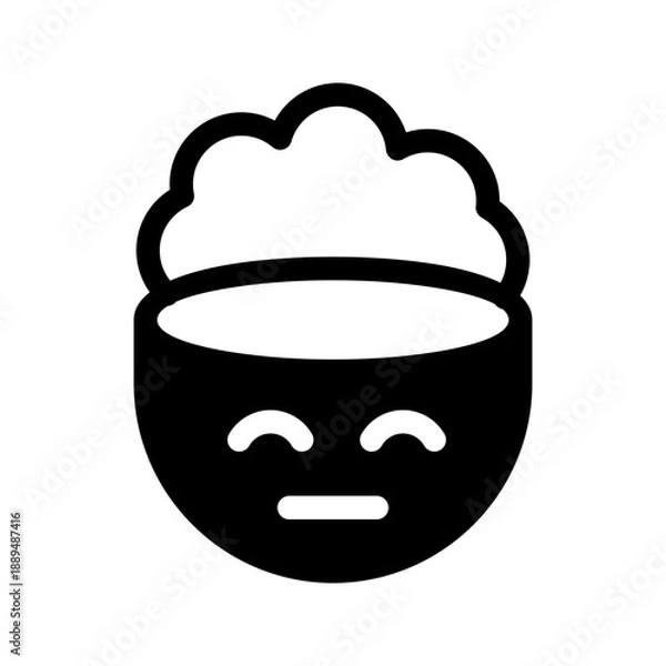 Obraz Deep Learning Icon Vector Symbol Design Illustration