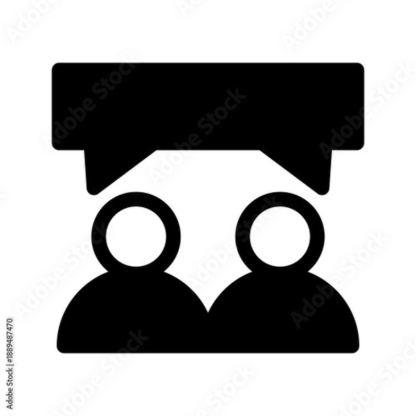Obraz Feedback Icon Vector Symbol Design Illustration