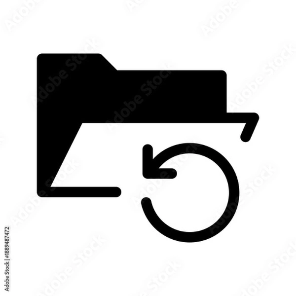 Obraz Data Preprocessing Icon Vector Symbol Design Illustration