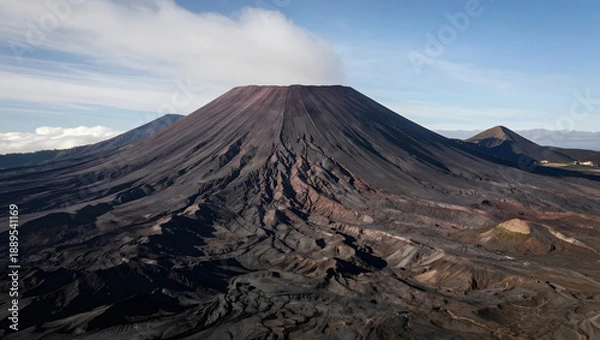 Obraz A Volcanic Desert Landscape