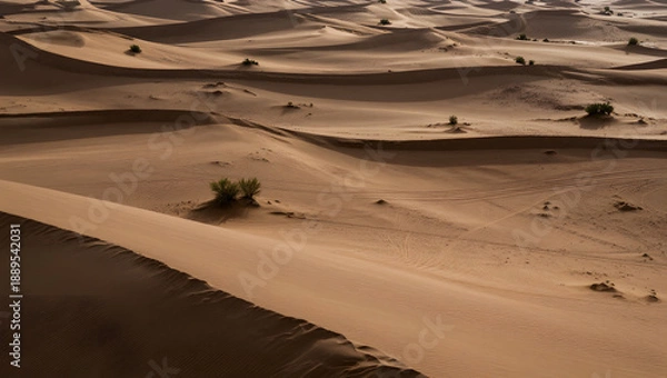 Obraz Desert Landscape with Slight Tone