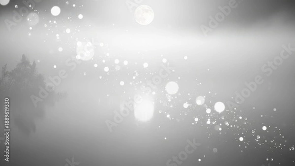 Obraz Abstract sunlight through clouds