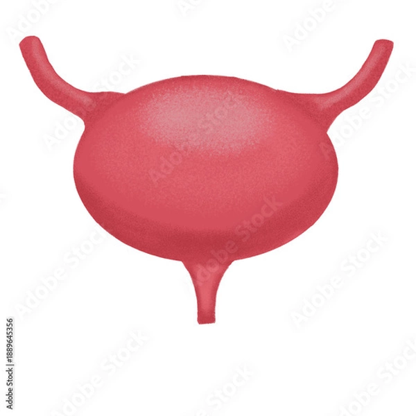 Obraz Human urinary bladder anatomy