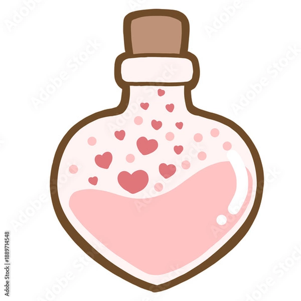 Obraz Cute Valentines Clipart 