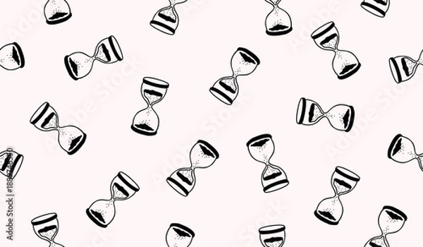 Fototapeta Cute loading pattern background vector design