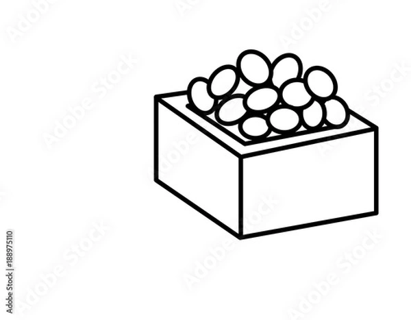 Obraz 豆まき(線画)