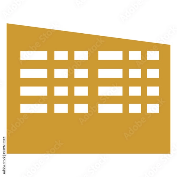 Obraz Geometric Building Facade