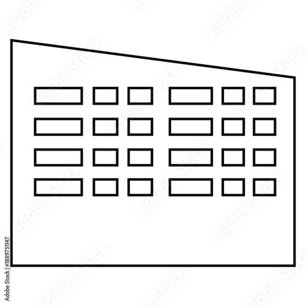 Obraz Office Building Facade