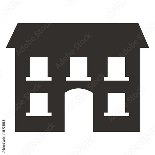 Obraz Apartment Building Graphic